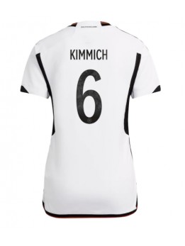 Ženski Nogometna dresi replika Nemčija Joshua Kimmich #6 Domači SP 2022 Kratek rokav